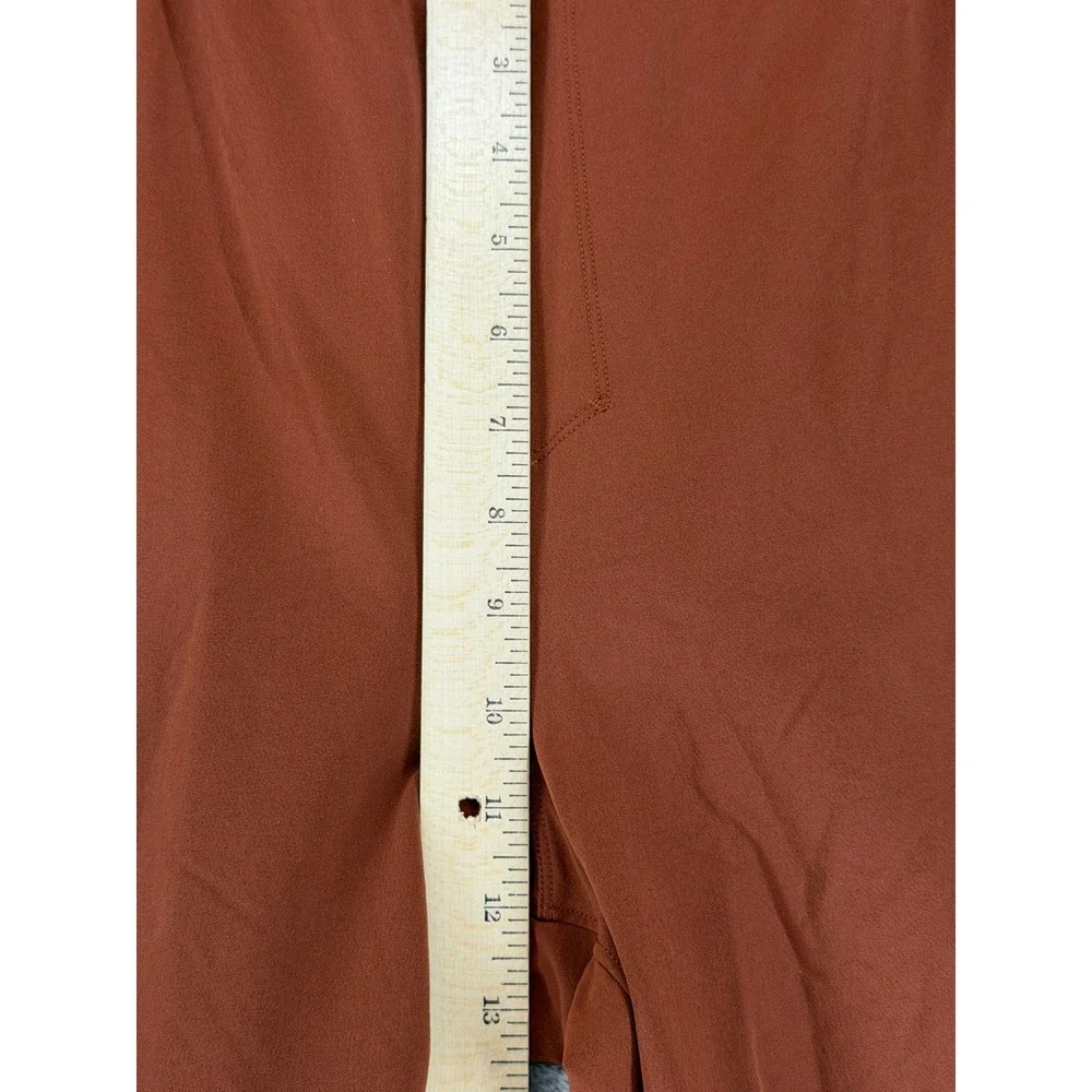 Cotopaxi Mens Subo Pants Rust Orange Blue Hiking Outdoor Tapered Size Large